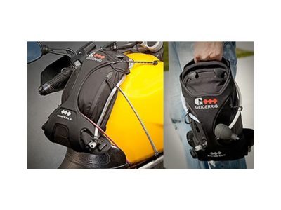 מנשא מים 2 ליטרים המורכב על האופנוע צבע שחור