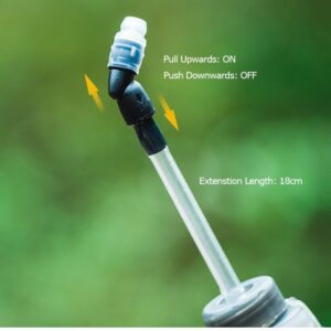 מאריך לבקבוק גמיש