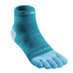 גרב 5 אצבעות גזרה גבוהה בעיצוב חדש אוניג’י AONIJIE טורקיז תכלת